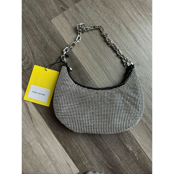 Marc Jacobs The Small Rhinestone Curve Bag $550 - Picture 6 of 8